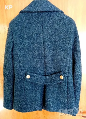 Зелен вълнен блейзър /палто M/L размер , снимка 4 - Сака - 49974102