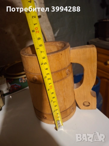 Дървени халби за бира декорация , снимка 3 - Декорация за дома - 53851140