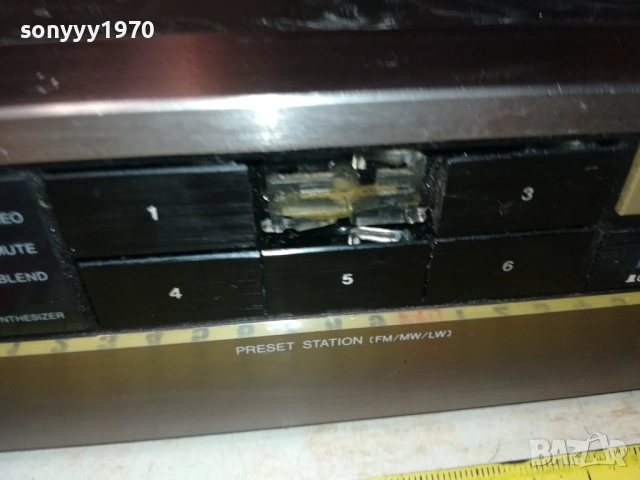 AIWA TX-110Z TUNER-MADE IN JAPAN-ВНОС SWISS 2408250725, снимка 6 - Ресийвъри, усилватели, смесителни пултове - 51469562