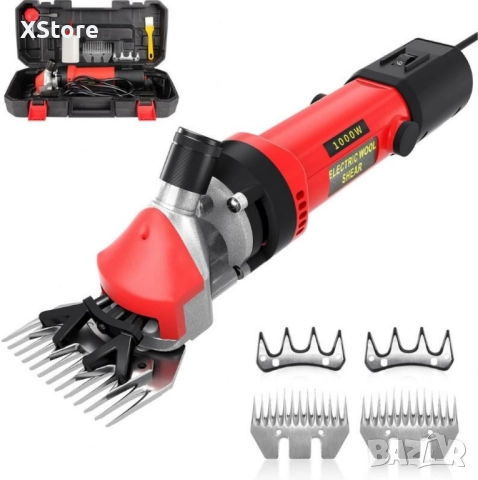 Електрическа машинка за стригане на овце и кози PAT JULIMG – 1000W, 6 скорости, снимка 7 - За селскостопански - 52543451