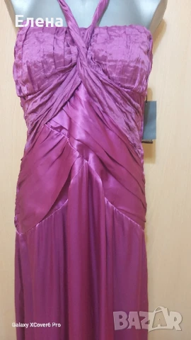 Официална рокля ALBA CONDE. Нова 100% коприна. размер L., снимка 4 - Рокли - 50730895