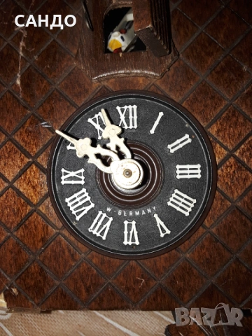 Античен немски часовник Кукувица - Шварцвалд , снимка 12 - Стенни часовници - 53090682