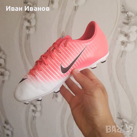 бутонки  Nike Mercurial X Victory VI JR (FG). номер 37,5-38 , снимка 13 - Футбол - 40384444