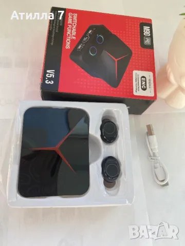 Безжични Слушалки M90 PRO, снимка 3 - Друга електроника - 47518911