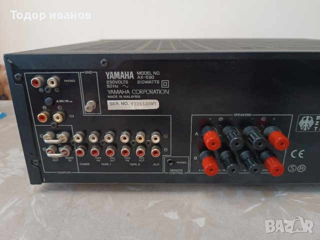 Yamaha-ax590, снимка 8 - Ресийвъри, усилватели, смесителни пултове - 41970090