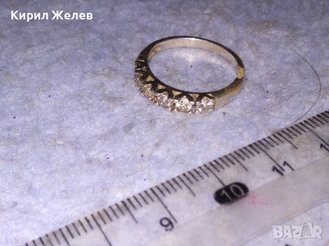 ИЗЯЩЕН СКЪПОЦЕНЕН СРЕБЪРЕН ВИНТИДЖ АРТ ПРЪСТЕН ВИСОКА ПРОБА СРЕБРО с ФАСЕТИРАНИ ЦИРКОНИ 38499, снимка 14 - Пръстени - 41462100