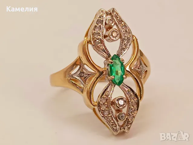 Руско злато , снимка 2 - Пръстени - 49237095