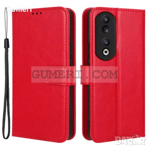  Honor 90 Тефтер Стойка, снимка 4 - Калъфи, кейсове - 41903183