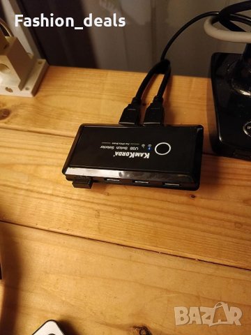 Нов Захранващ USB 3.0 хъб с 4 порта USB сплитер за 2 компютъра, снимка 8 - Друга електроника - 41757199