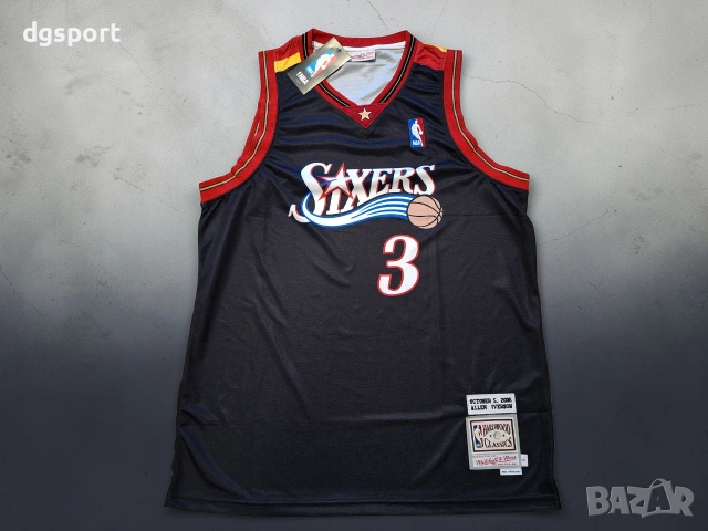 Баскетболен потник на Алън Айвърсън#Филаделфия 76ърс Mitchell&Ness!, снимка 2 - Баскетбол - 52638908