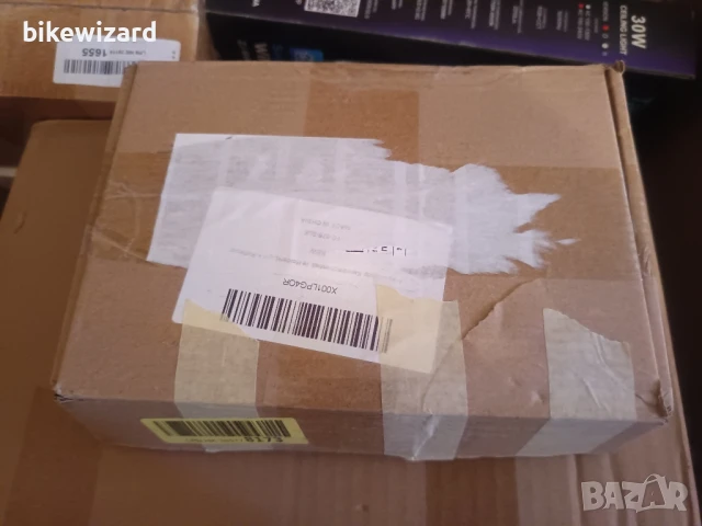 Areyourshop Държач за регистрационен номер на мотоциклет + светлина + светлоотразител НОВО, снимка 3 - Части - 50753591