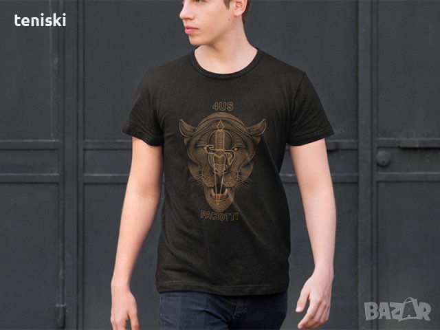 Тениски Cesare Paciotti Чезаре Пачоти Принт 9 модела, снимка 5 - Тениски - 39589775