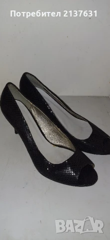 ДАМСКИ ЧЕРНИ ОБУВКИ  GIULIANA N 41, снимка 1