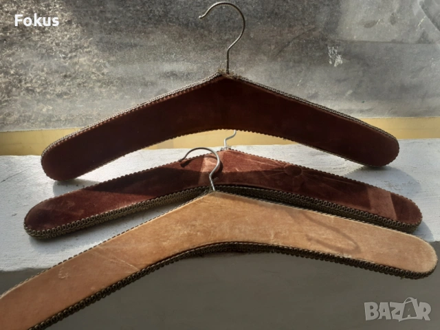 Уникални стари антикварни закачалки плетени тъкани фъкани, снимка 2 - Антикварни и старинни предмети - 53443582