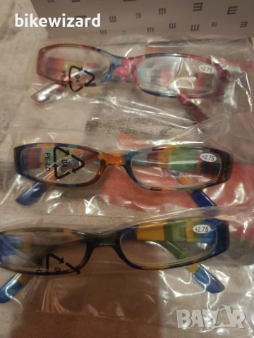 3 броя Очила за четене +2.75 НОВИ, снимка 3 - Слънчеви и диоптрични очила - 52204639
