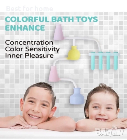 Образователни играчки за баня Lear Fun Multi Color Toddler, снимка 2 - Образователни игри - 52603340