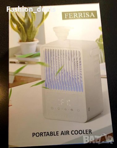 Нов Преносим охладител за въздух персонален мини климатик вентилатор, снимка 8 - Вентилатори - 41161066