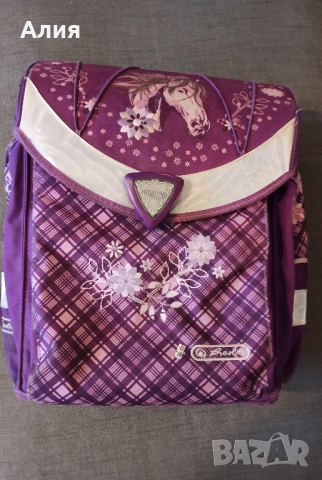 Ергономична раница Herlitz, за момиче + подарък!