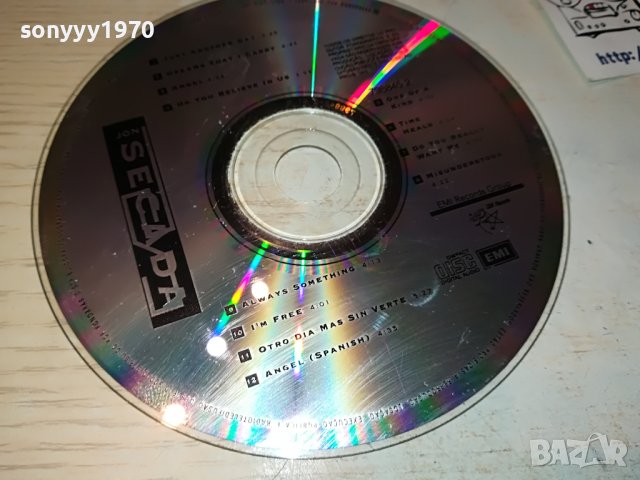 JON SECADA CD 1302231940, снимка 10 - CD дискове - 39663905