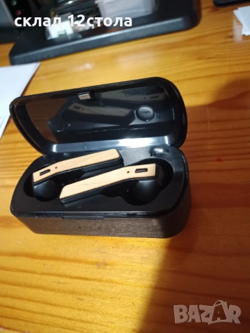 Bamboo Free Flow TWS слушалки в калъф Black, снимка 4 - Безжични слушалки - 52453313
