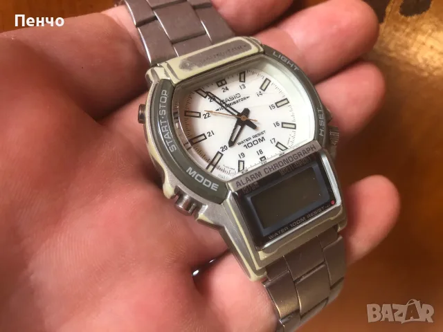 стар ръчен часовник "CASIO", снимка 3 - Антикварни и старинни предмети - 34250352