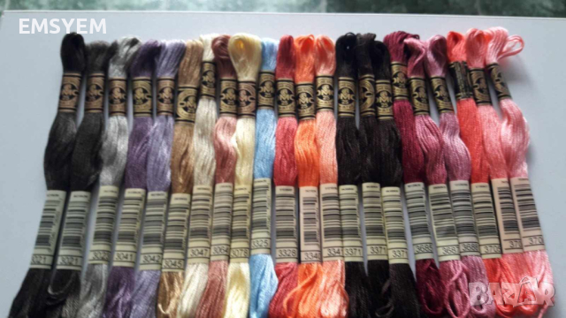 мулине DMC за бродерия , снимка 10 - Гоблени - 44816883