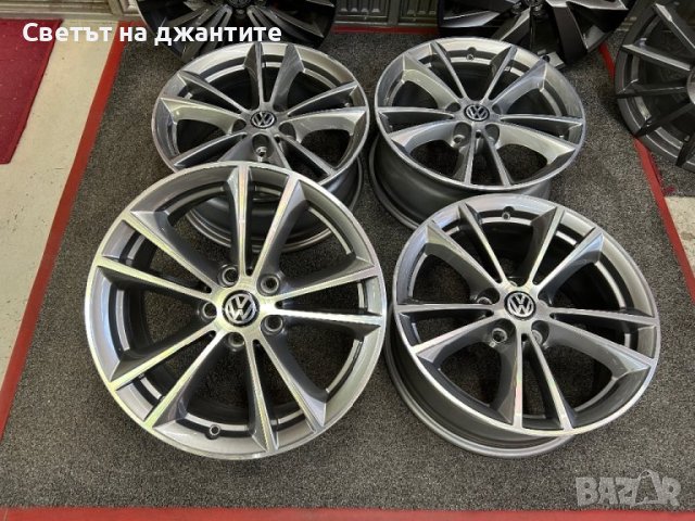 Джанти 17 Цола 5х112 VW Passat Arteon Tiguan Caddy Demo , снимка 4 - Гуми и джанти - 40113826