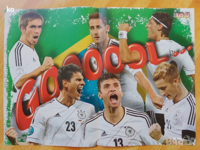 Футболни плакати от чужди списания, снимка 16 - Списания и комикси - 51358672