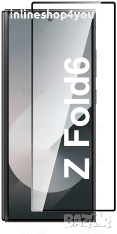 5D Стъклен Протектор за Samsung Galaxy Z Fold4 / Z Fold6 / Z Fold5 за външен дисплей, снимка 3 - Фолия, протектори - 52648134
