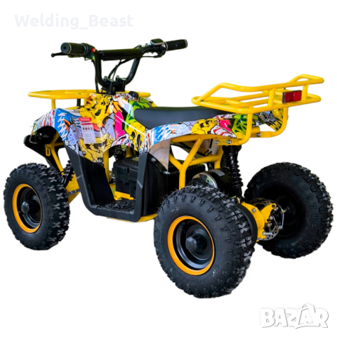 Max Motors ATV Детско електрическо АТВ 1200W Blue Camouflage, снимка 4 - Мотоциклети и мототехника - 44554137