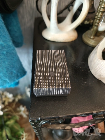 Сребърни обици със сини топази Син океан, снимка 8 - Обеци - 51424303