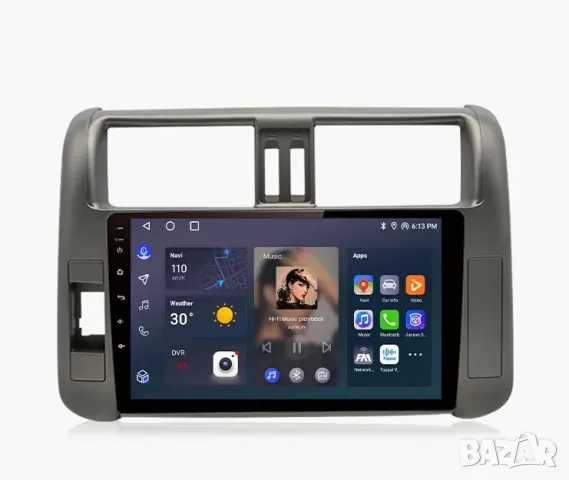 Мултимедия, Toyota Land Cruiser, Prado 150, Навигация, Двоен дин, Android, 2DIN, Андроид, тъч, плеър, снимка 5 - Аксесоари и консумативи - 49539836