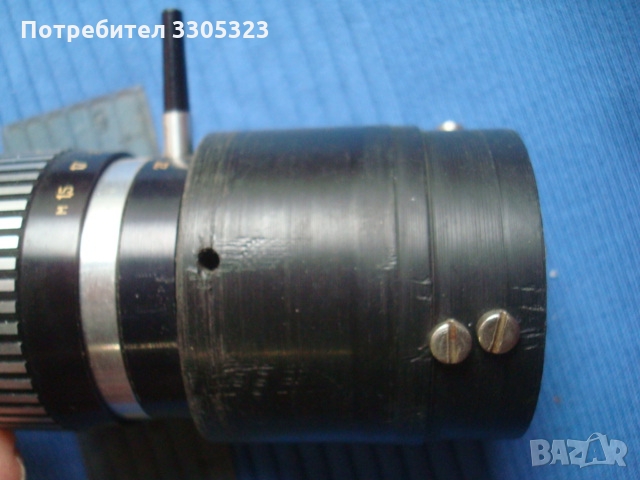 Част от видеокамера ЛОМО AGATE-14 F=9-27 1:2,8 № 6, снимка 7 - Обективи и филтри - 36082200