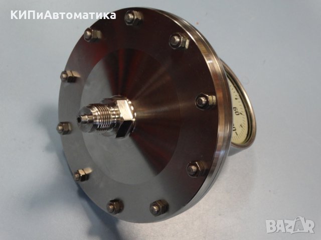 Манометър мембранен WIKA Ф 100, 0-100 mmHg, снимка 8 - Резервни части за машини - 34464263