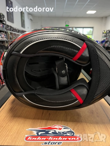 Мото Каска HJC RPHA 12 PRO Monster Energy Fabio Quartaro Motogp,XS, снимка 7 - Аксесоари и консумативи - 52002006