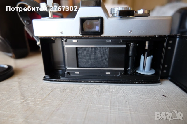 Minolta SRT101 & Minolta Auto Rokkor-PF 58mm f1.4 lens. MD Mount, снимка 6 - Фотоапарати - 53810281