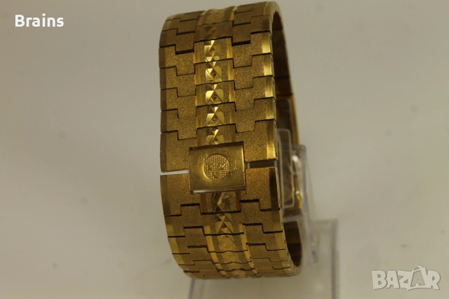 FITRON Швейцарски Позлатен Кварцов Часовник Тип Гривна, снимка 8 - Мъжки - 52134213