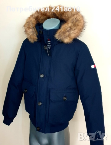 Tommy Hilfiger Mens Down Jacket Size S  НОВО! ОРИГИНАЛ! Мъжко Пухено Зимно Яке !, снимка 14 - Якета - 52625393