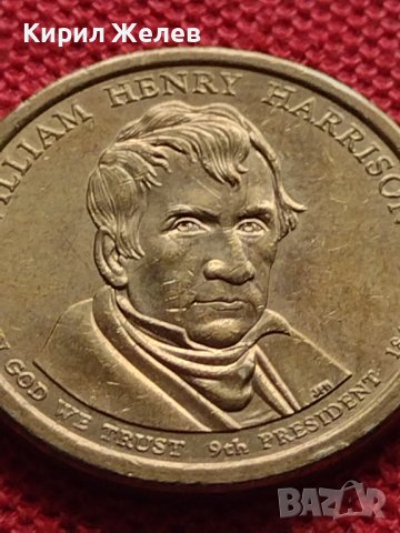 Възпоменателна монета WILLIAM HENRY HARRISON 9 президент на САЩ 1841г. за КОЛЕКЦИЯ 38036, снимка 3 - Нумизматика и бонистика - 40764267
