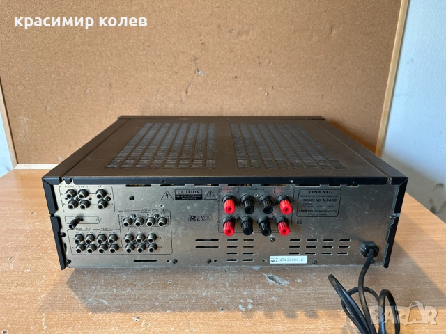 усилвател "ONKYO Integra A-8450", снимка 7 - Ресийвъри, усилватели, смесителни пултове - 53794401