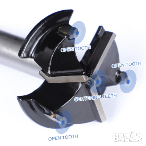 Фрезер за дърво с ограничител, отвори на панти Ф35, снимка 3 - Други инструменти - 53744919