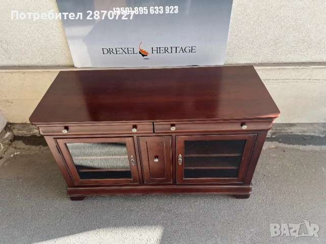 Тв шкаф , музикален шкаф DREXEL HERITAGE /Louis Philippe Collection, снимка 2 - Шкафове - 52222916