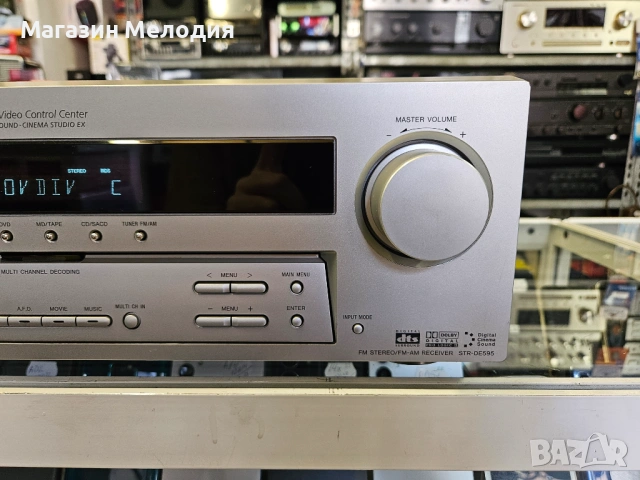Ресийвър SONY STR-DE595 5.1  В перфектно техническо и много добро визуално състояние. Съраунд режим:, снимка 5 - Ресийвъри, усилватели, смесителни пултове - 51792923