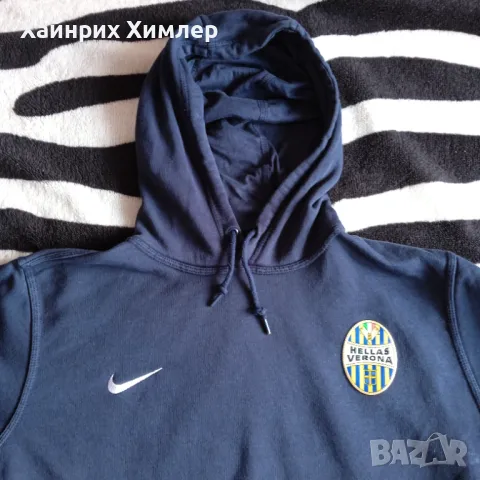 NIKE Hellas Verona XL/XXL оригинален суичър худи Найк на Верона sweatshirt hoodie, снимка 1 - Спортни дрехи, екипи - 48358623