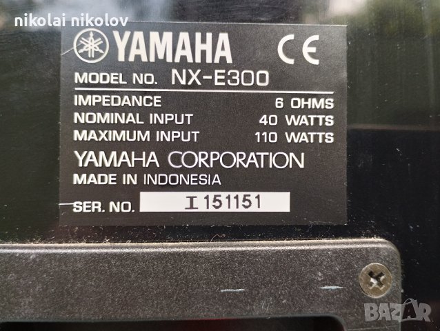 YAMAHA NX-E300, снимка 6 - Тонколони - 40831453