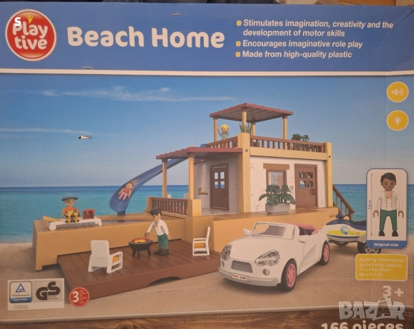 игра Плажна постройка от 166 части размер 77×43×34