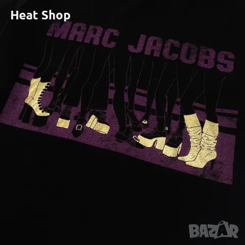 Дамска тениска Marc Jacobs Platform Boots Graphic T-Shirt, снимка 2 - Тениски - 55914207