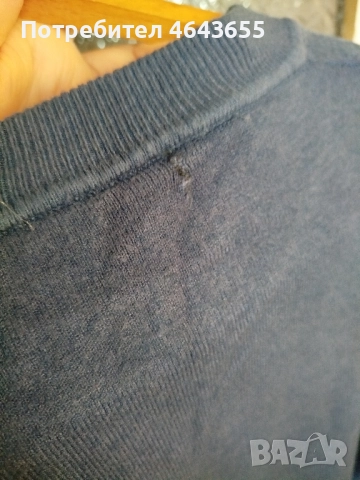 Синя зимна блуза хл размер , снимка 6 - Пуловери - 52424996