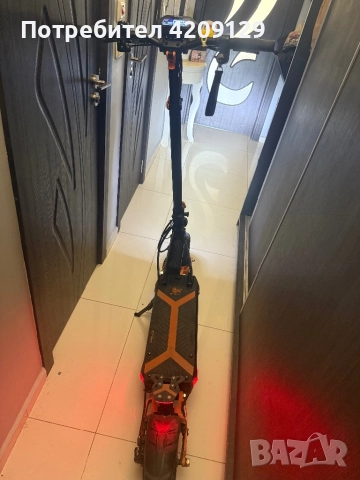 Тротинетка Kukirin g2 Max на 4 месеца, снимка 2 - Други спортове - 52091093