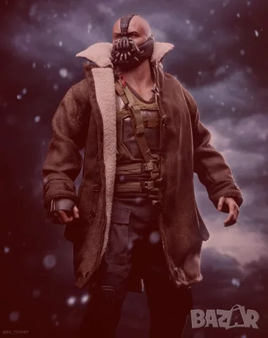 Хот Тойс шедьовър нов и запечатан/ Hot Toys MMS689 THE DARK KNIGHT TRILOGY 1/6 BANE 2.0 , снимка 2 - Колекции - 55973383